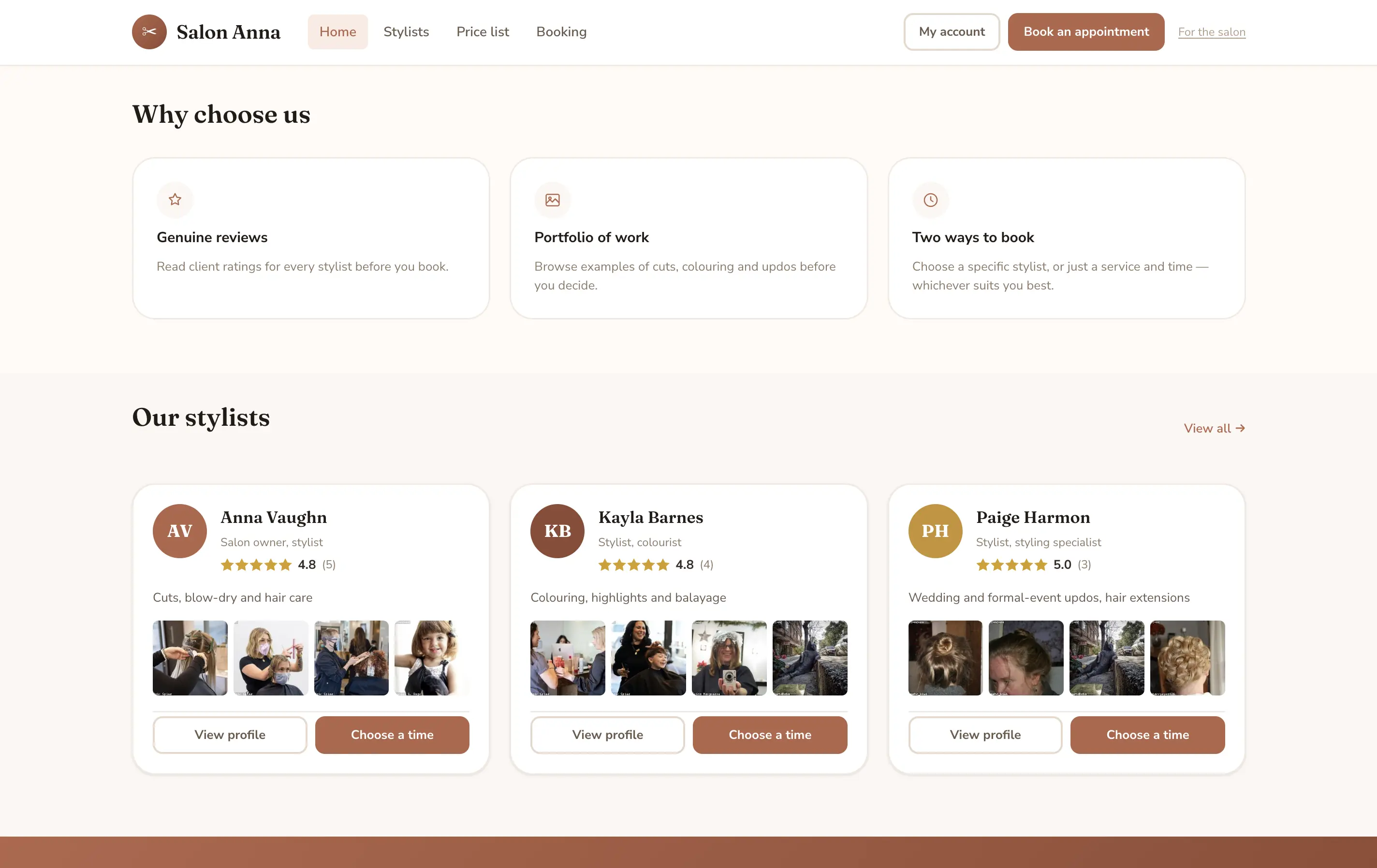 Booking System